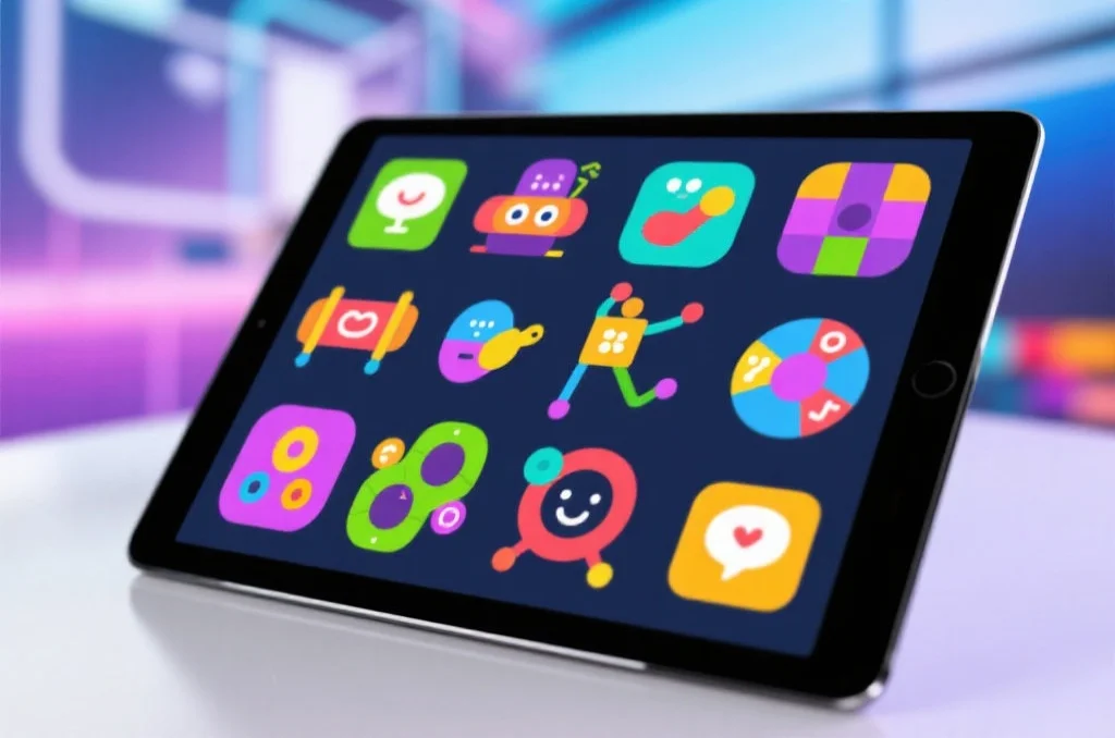 意昂5娱乐应用中丰富多彩的休闲游戏和互动活动图标